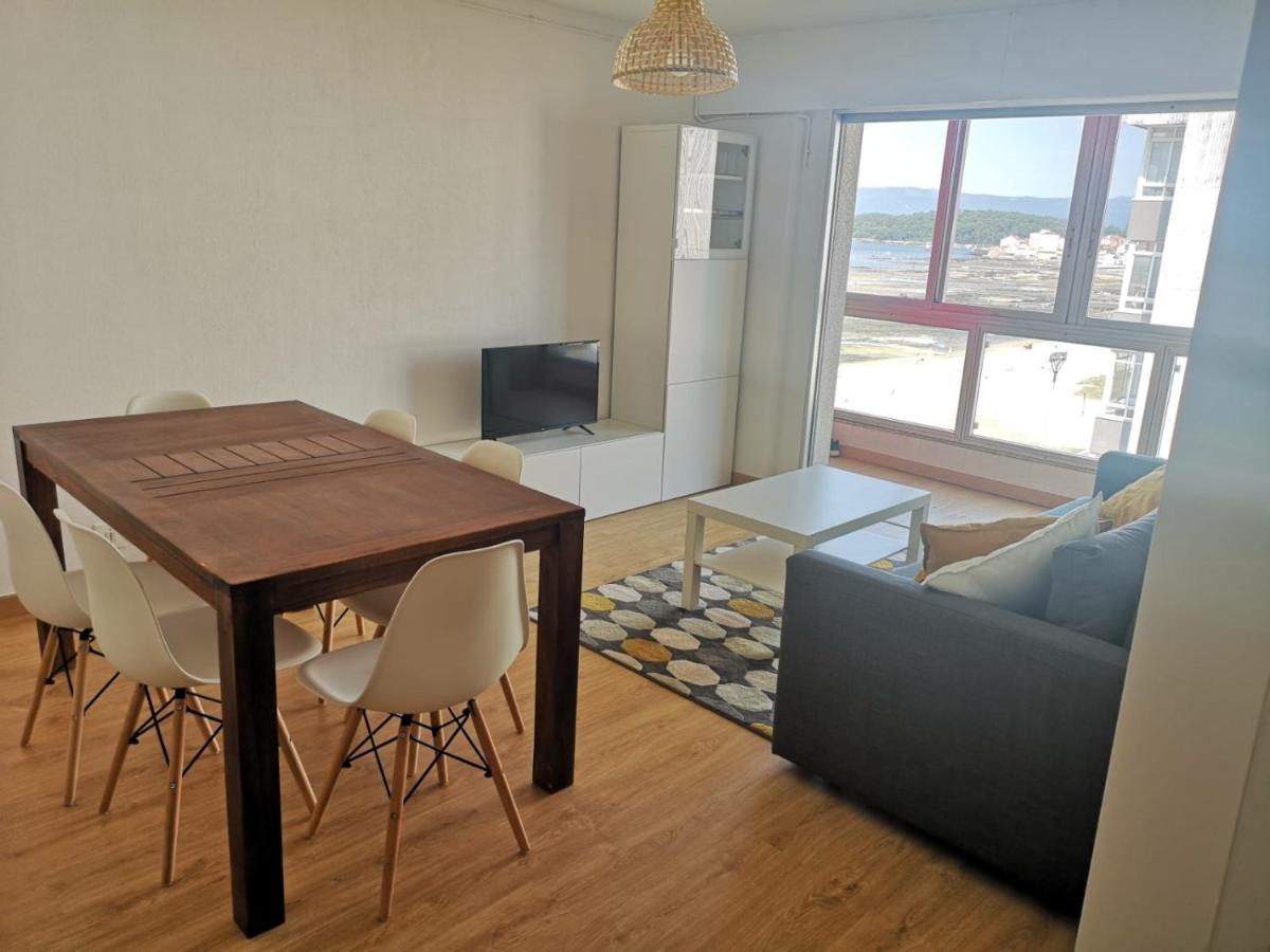 Precioso Apartamento En Primera Linea De Playa Vilagarcia de Arousa Esterno foto