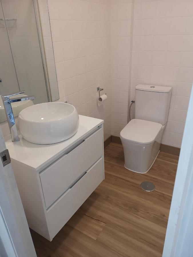 Precioso Apartamento En Primera Linea De Playa Vilagarcia de Arousa Esterno foto